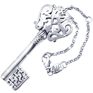 Gif animé bijoux clef